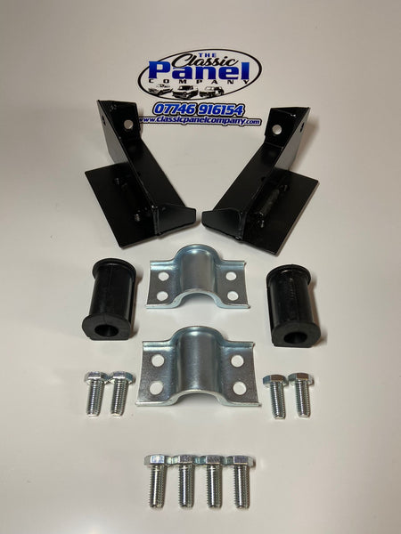 Twin cam roll bar mounting kit- Bolt on- Powder coated. RX423